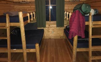 Joanna B.'s photo of glamping accommodations at Lake Carlos State Park Campground near Fort Ripley, MN