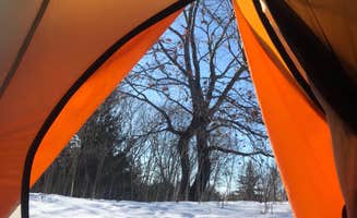 Joanna B.'s photo of tent camping at Afton State Park Campground near Shoreview, MN