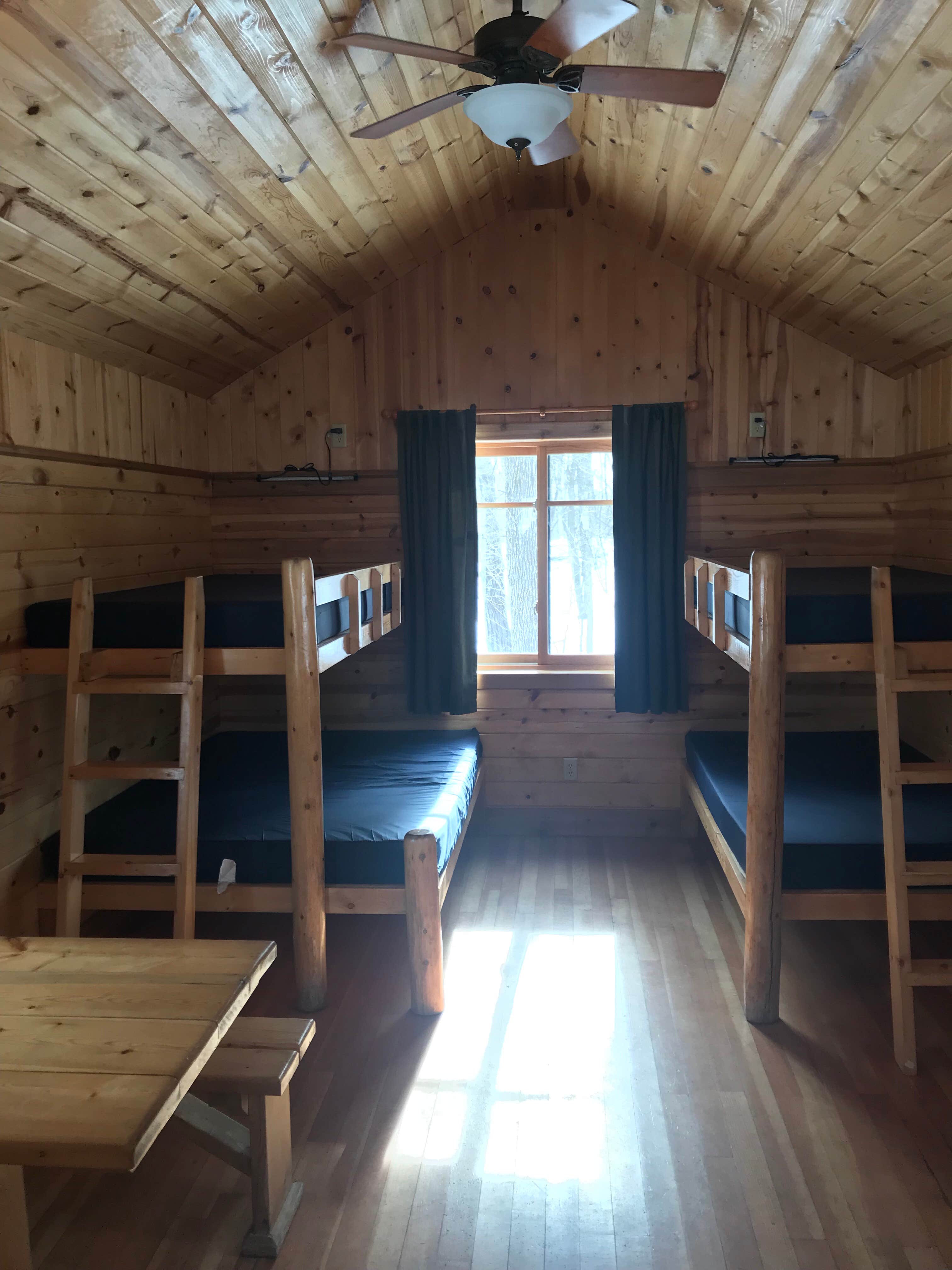 Joanna B.'s photo of glamping accommodations at Lake Carlos State Park Campground near Evansville, MN