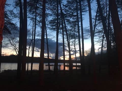 Sunset at Lake Reidsville
