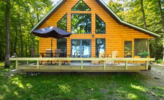 Tanya B.'s photo of a cabin at Strawberry Lake Cabin in Minnesota