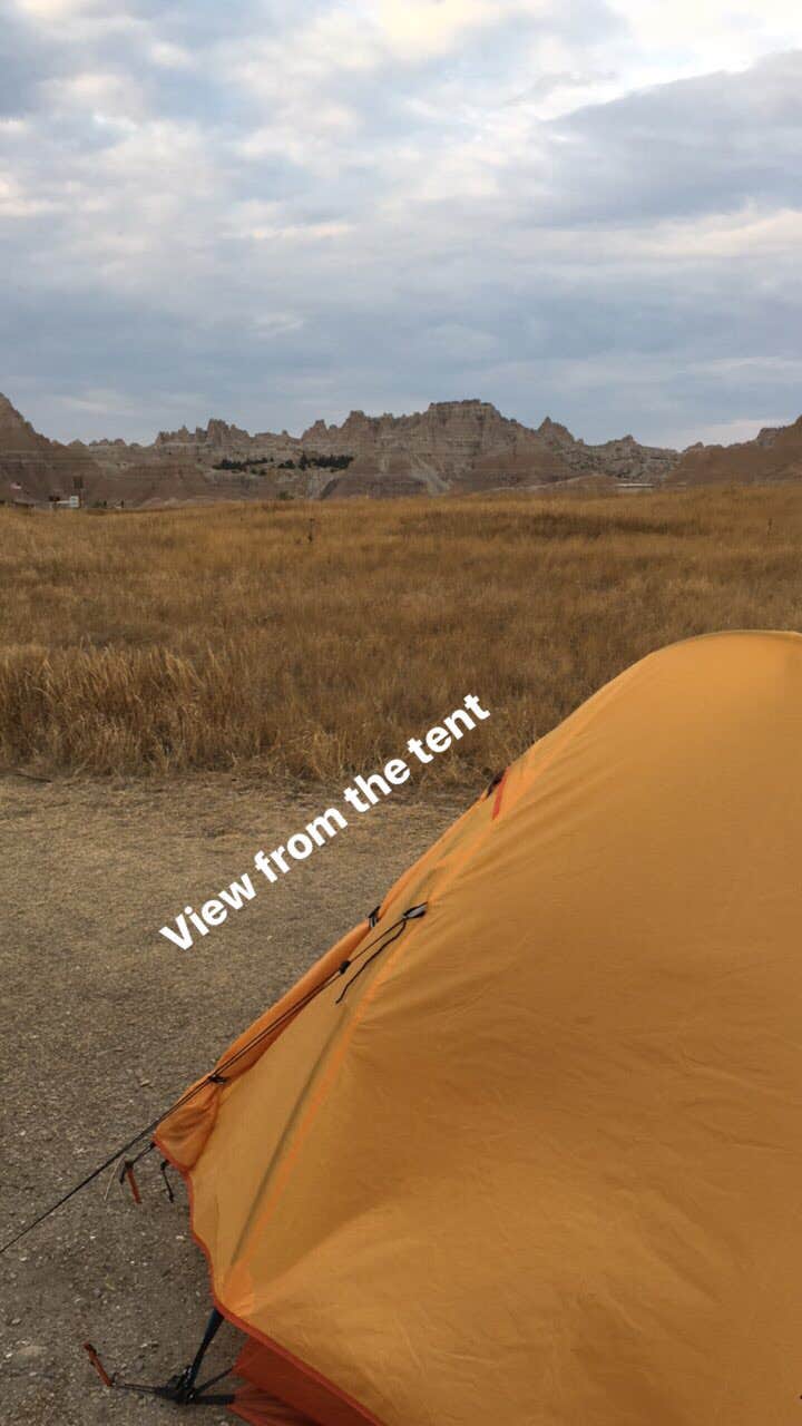 Katelyn K.'s photo at Cedar Pass Campground — Badlands National Park near Wall, SD