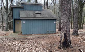 Shana D.'s photo of glamping accommodations at George P. Cossar State Park Campground near Grenada, MS