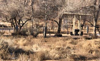 Hayley K.'s photo of glamping accommodations at Cathedral Gorge State Park Campground in Nevada