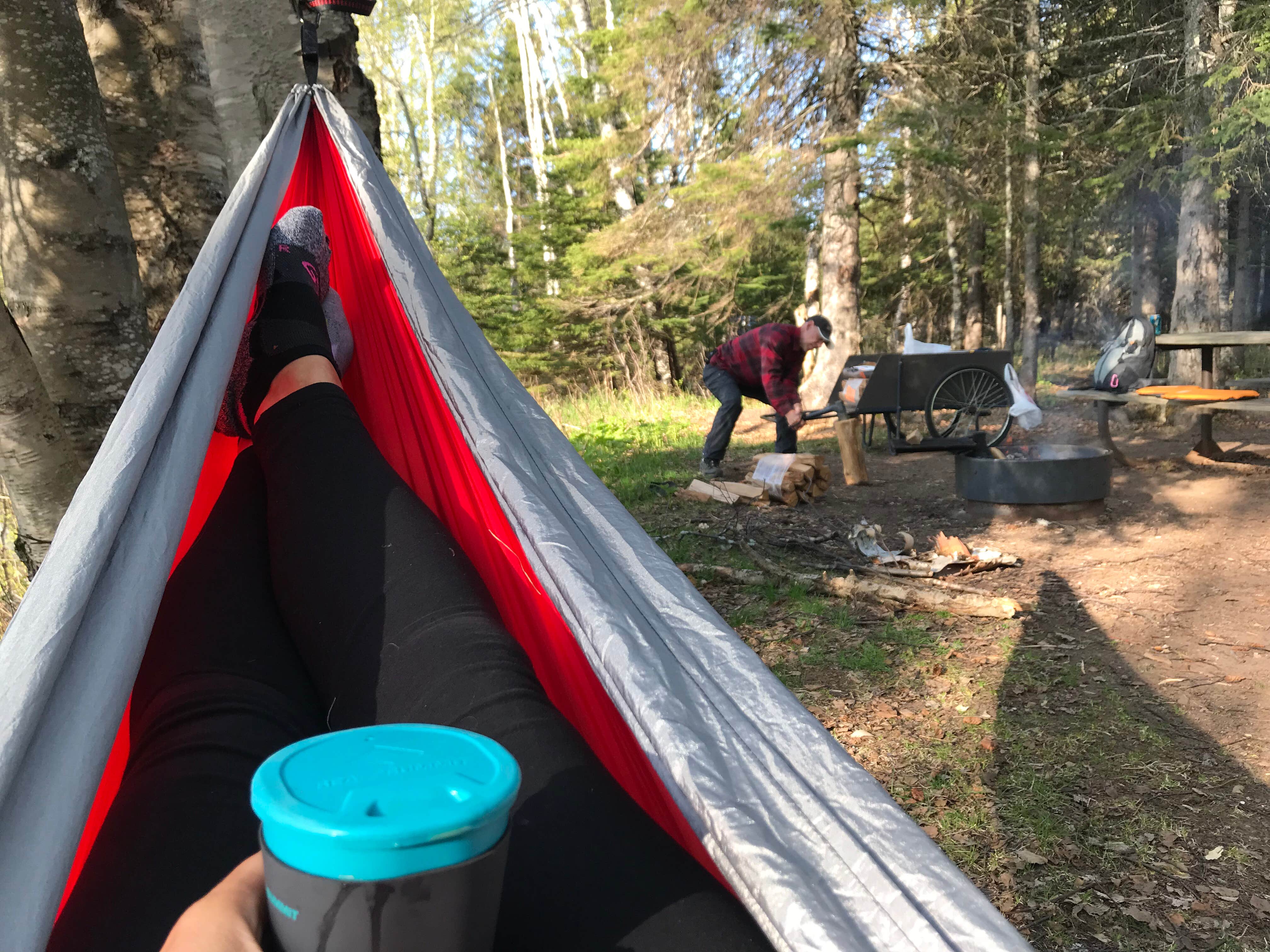 Joanna B.'s photo at Temperance River State Park Campground near Tofte, MN