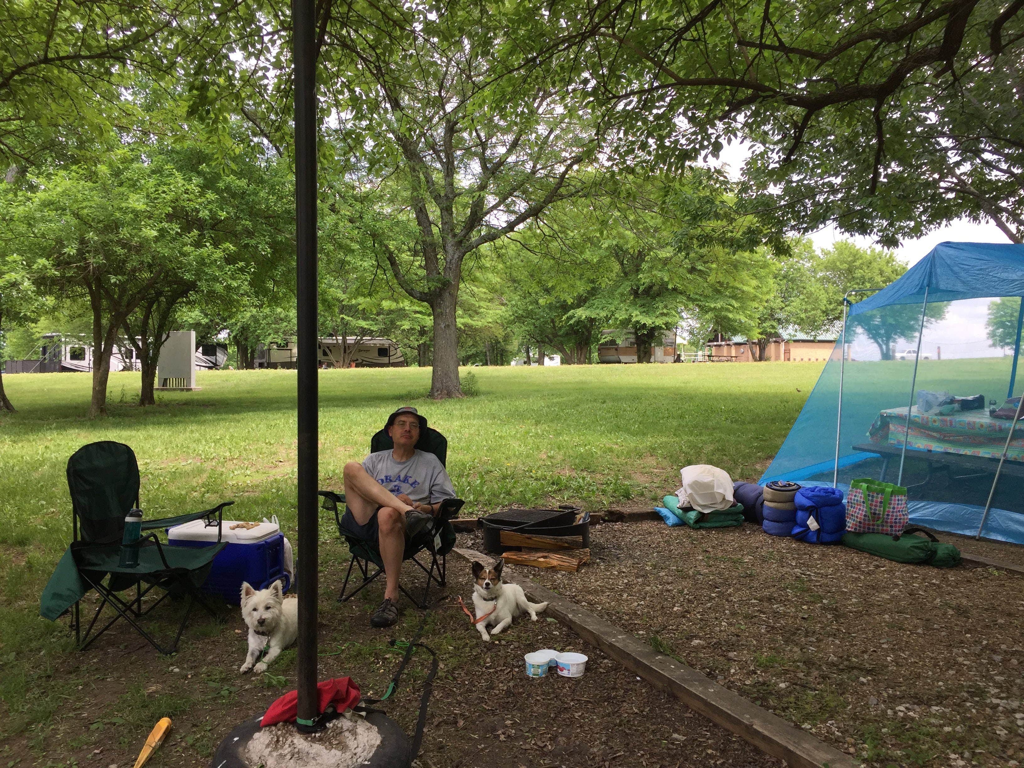 Janice  O.'s photo at Crappie Cove Campground — Hillsdale State Park near Leawood, KS