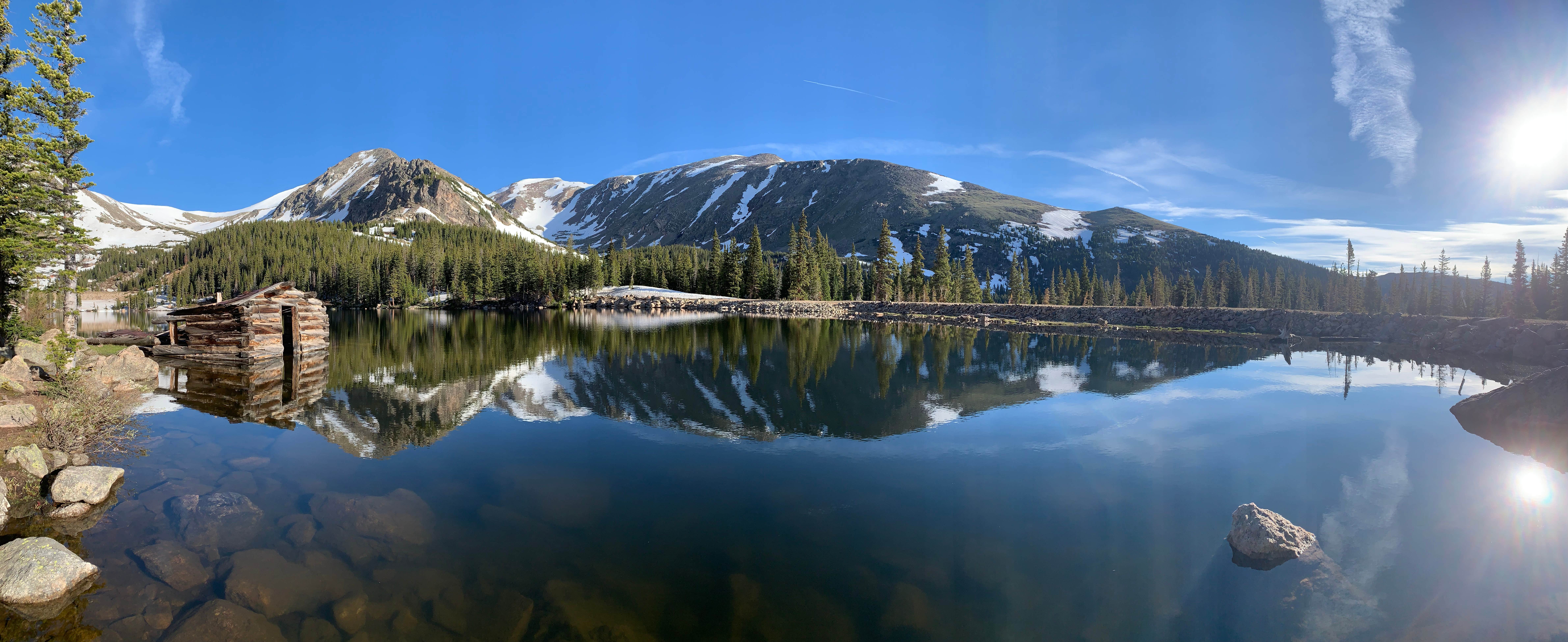 Omar A.'s photo of a dispersed camping area at Chinns Lake Dispersed Camping near Conifer, CO