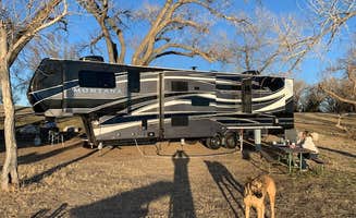 Gordon D.'s photo of camping with pets at Meade State Park Campground near Dodge City, KS