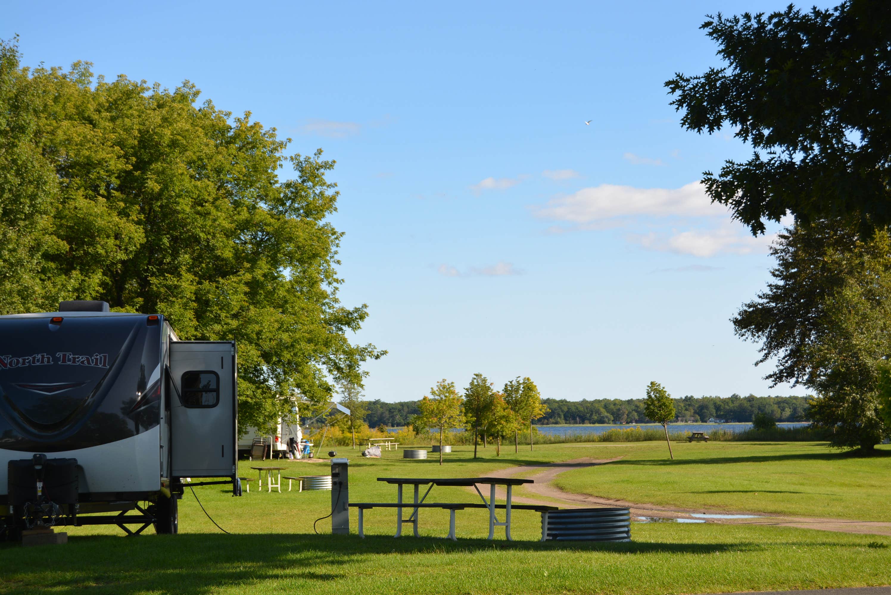 Camper-submitted photo at Gladstone Bay Campground near Nahma, MI