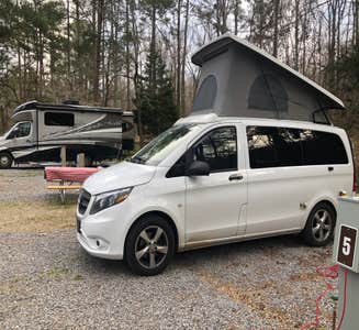 Camper-submitted photo from Backcountry Site — Oak Mountain State Park