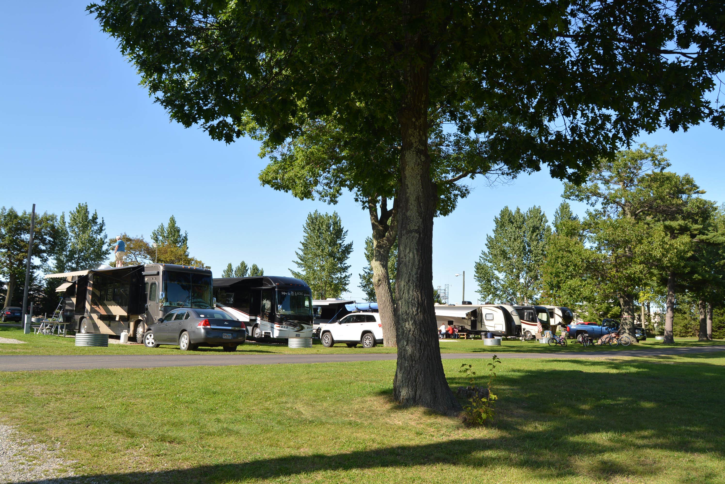 Nancy W.'s photo of rv camping at Gladstone Bay Campground near Gwinn, MI