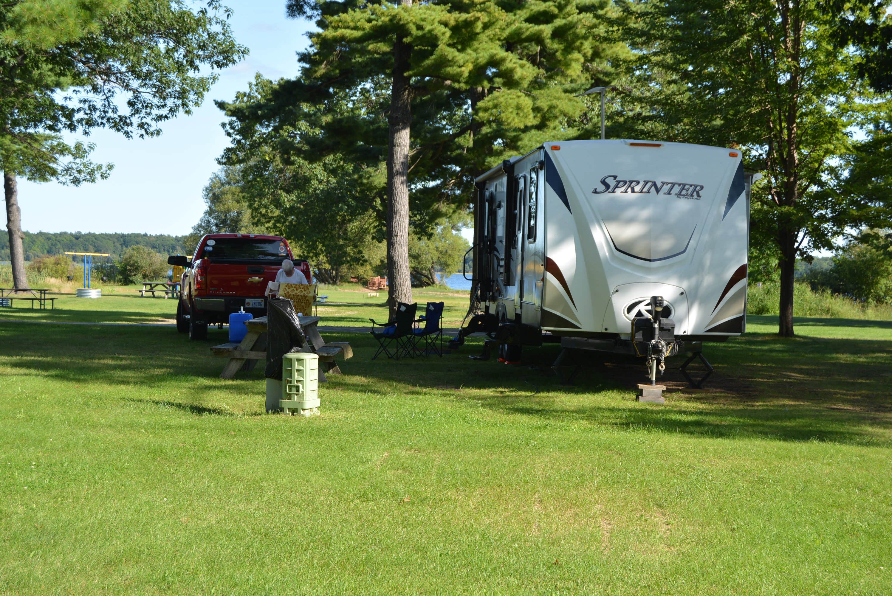 Camper-submitted photo at Gladstone Bay Campground near Nahma, MI
