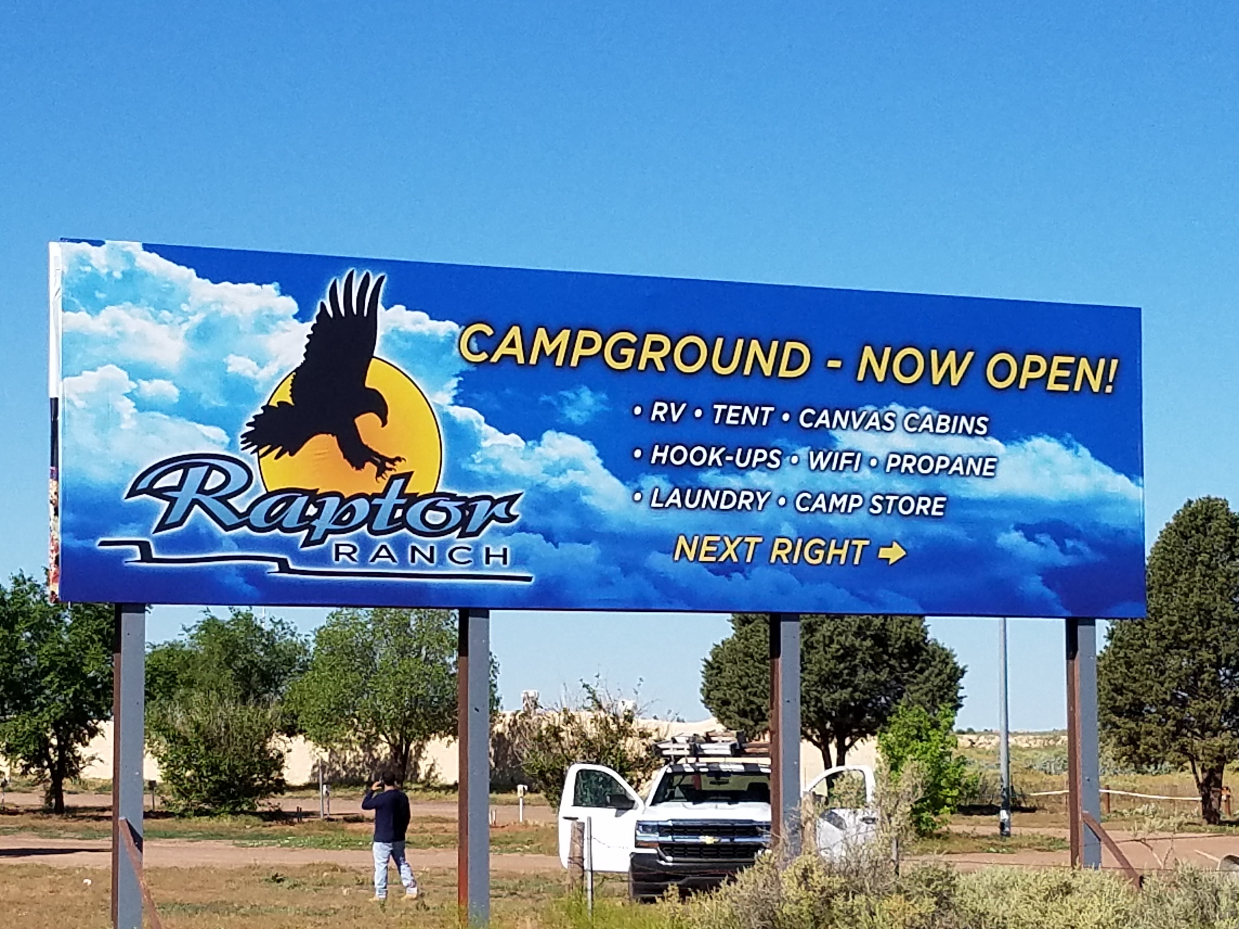 Camper submitted image from Raptor Ranch RV Park & Campground  - 3