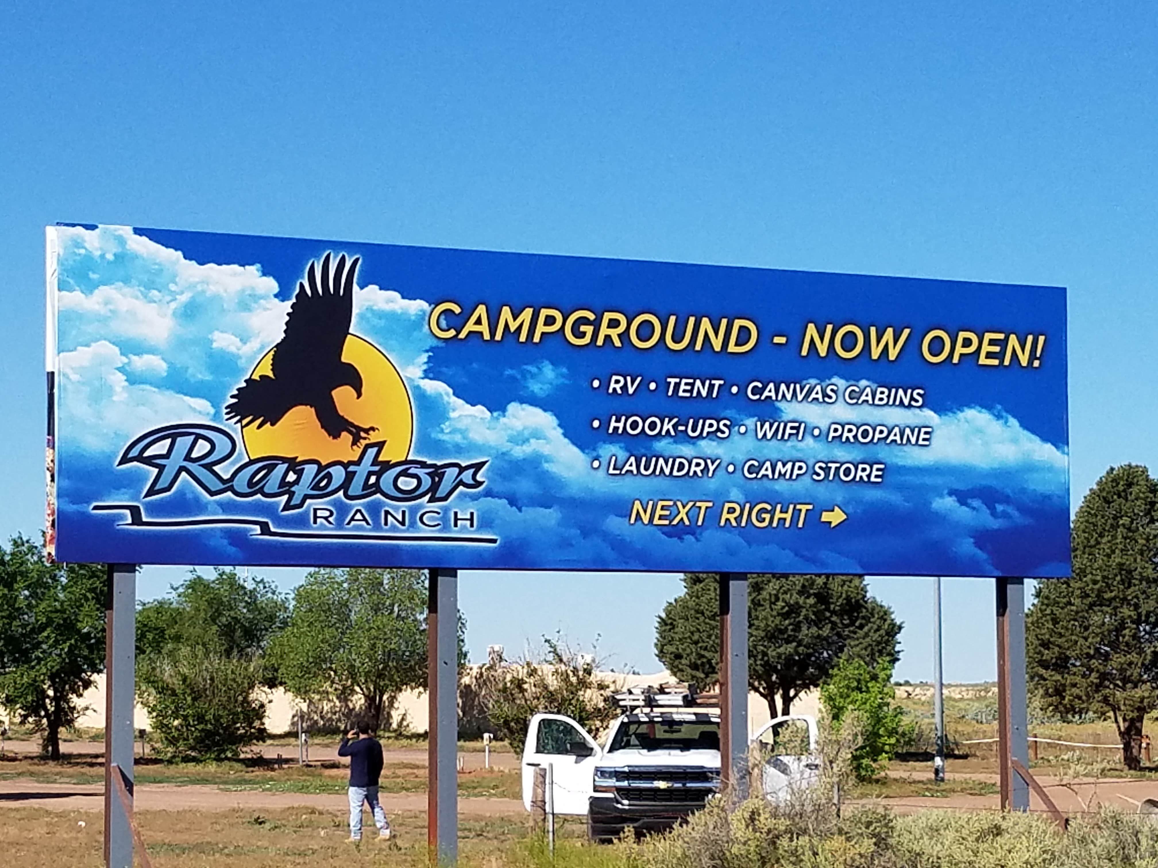 Camper submitted image from Raptor Ranch RV Park & Campground - 3