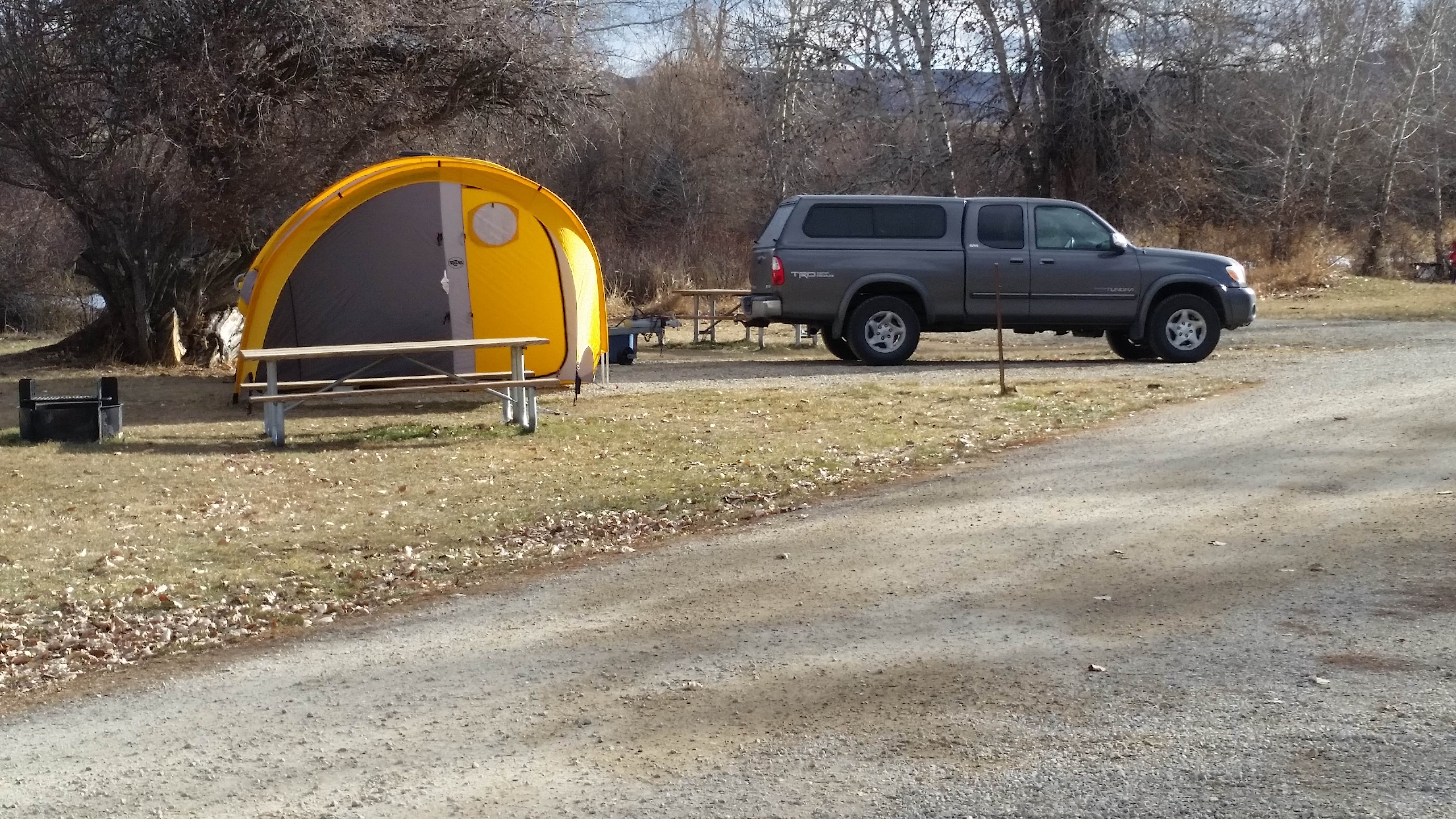 Dexter I.'s photo of tent camping at Salmon Fly near Beaverhead-Deerlodge National Forest
