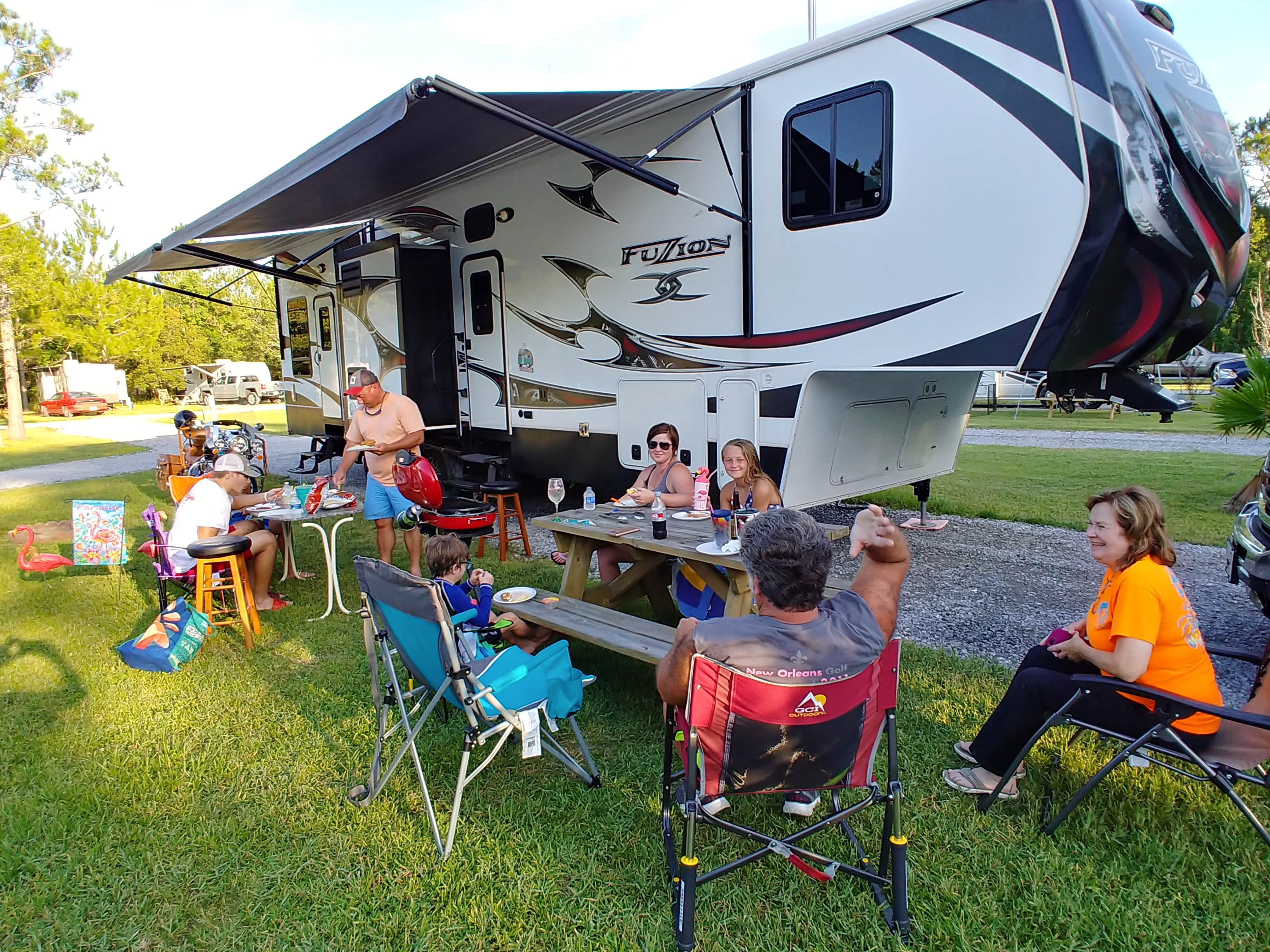 Camper submitted image from Bay Hide Away RV Park And Campground - 3