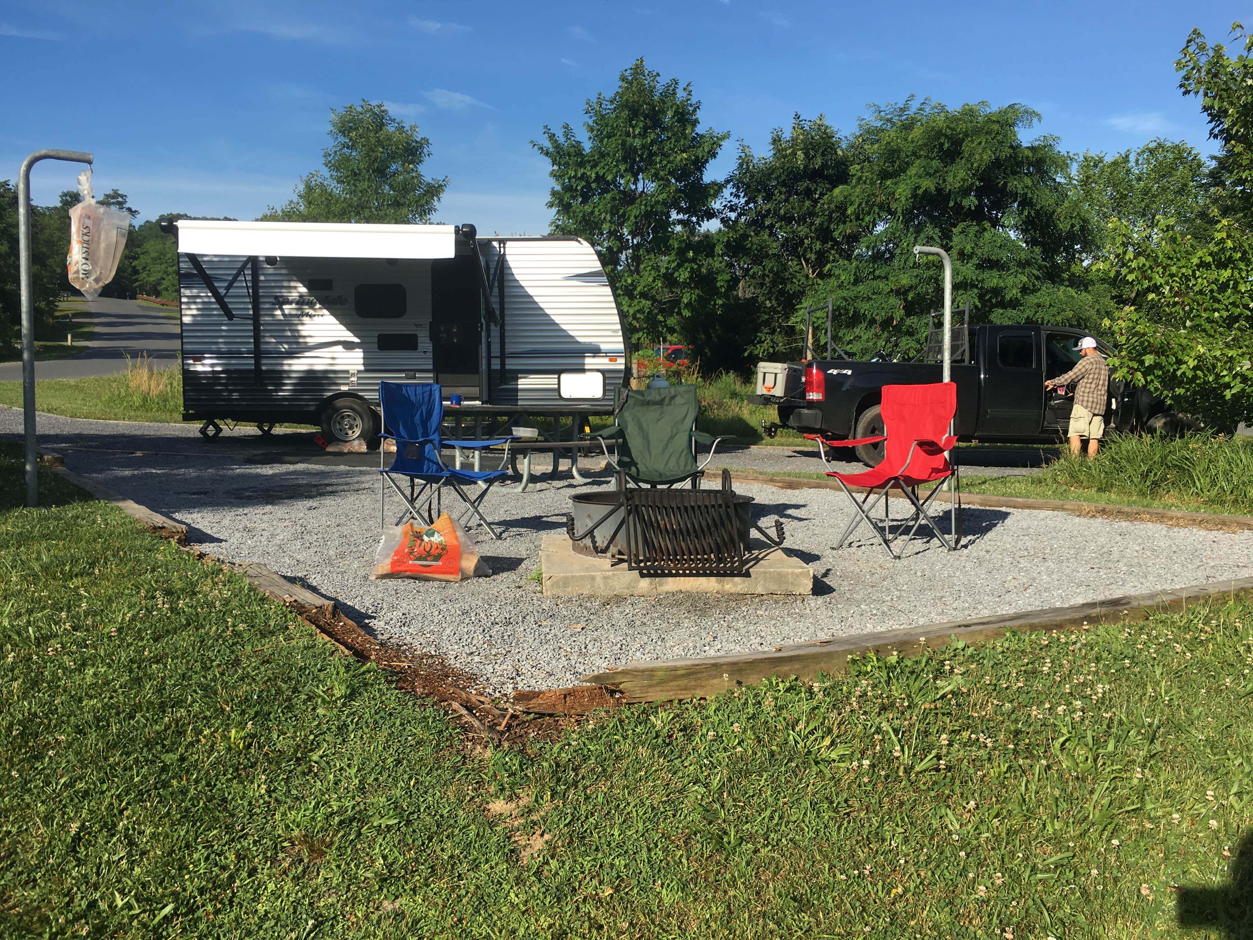 Renée C.'s photo of rv camping at Andy Guest/Shenandoah River State Park Campground near Middletown, VA