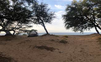 Tracy Jo I.'s photo of tent camping at Papalaua Wayside Park near Kihei, HI