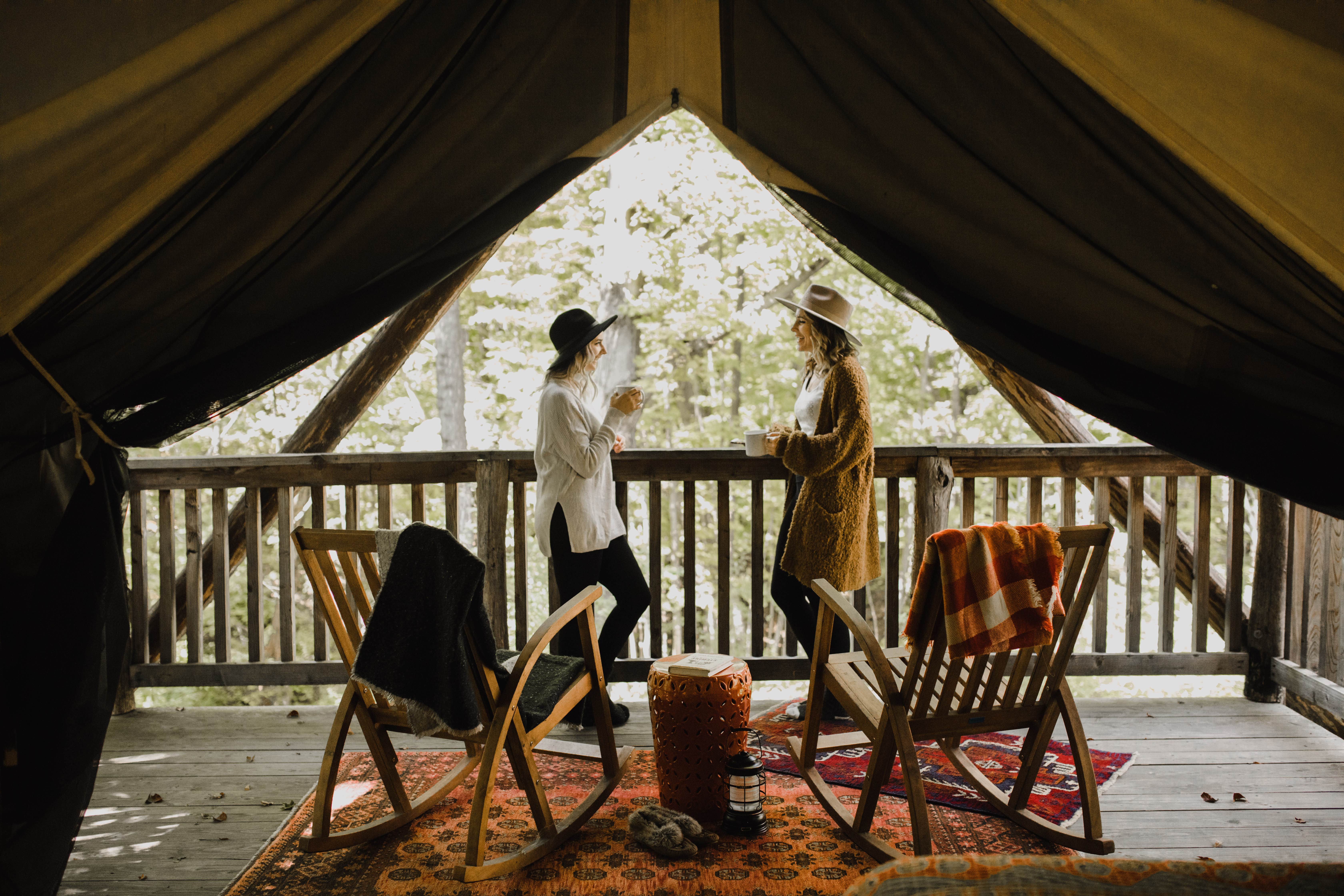Jason S.'s photo at Firelight Camps near Berkshire, NY