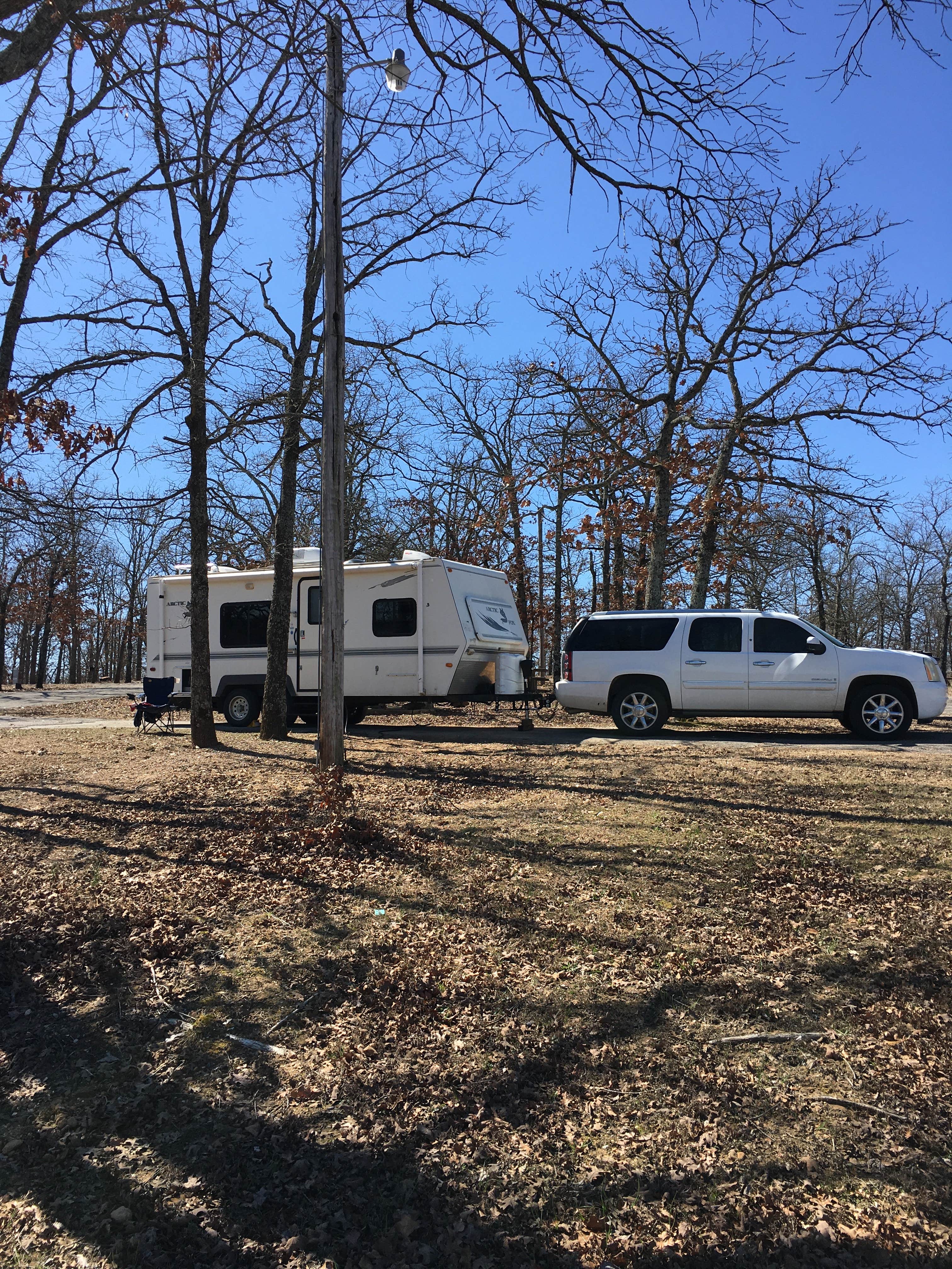 Toni  T.'s photo of rv camping at Sportsmans Lake near Seminole, OK
