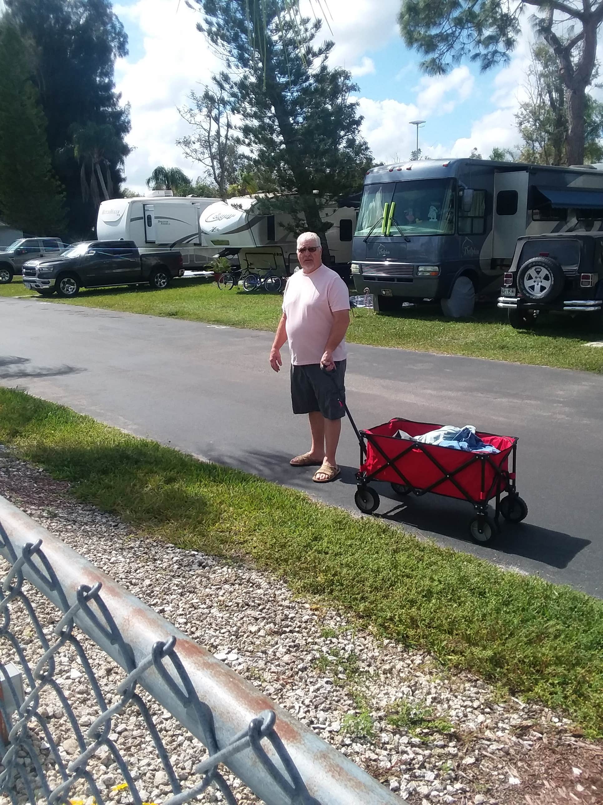 Dennis H.'s photo of rv camping at Sun -N- Shade RV Resort near Bokeelia, FL
