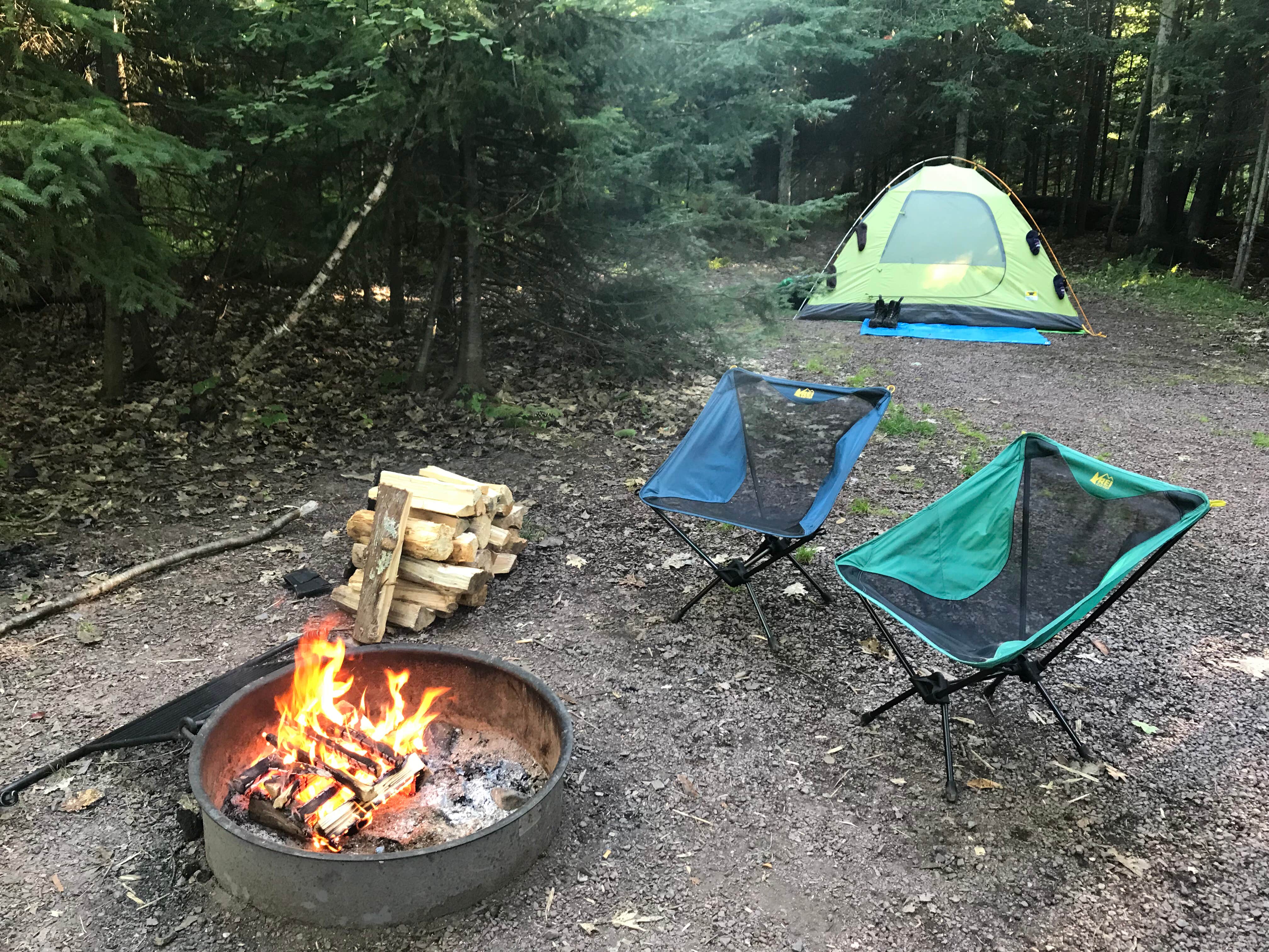 Joanna B.'s photo at Big Bay State Park Campground near Ashland, WI