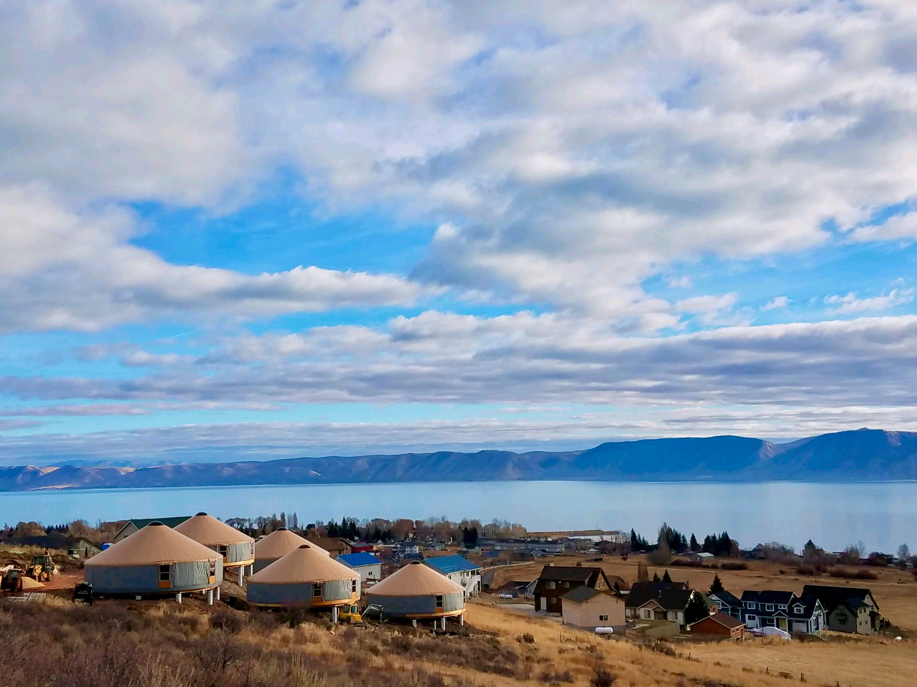 Camper submitted image from OsoBlu Bear Lake Yurts - 4