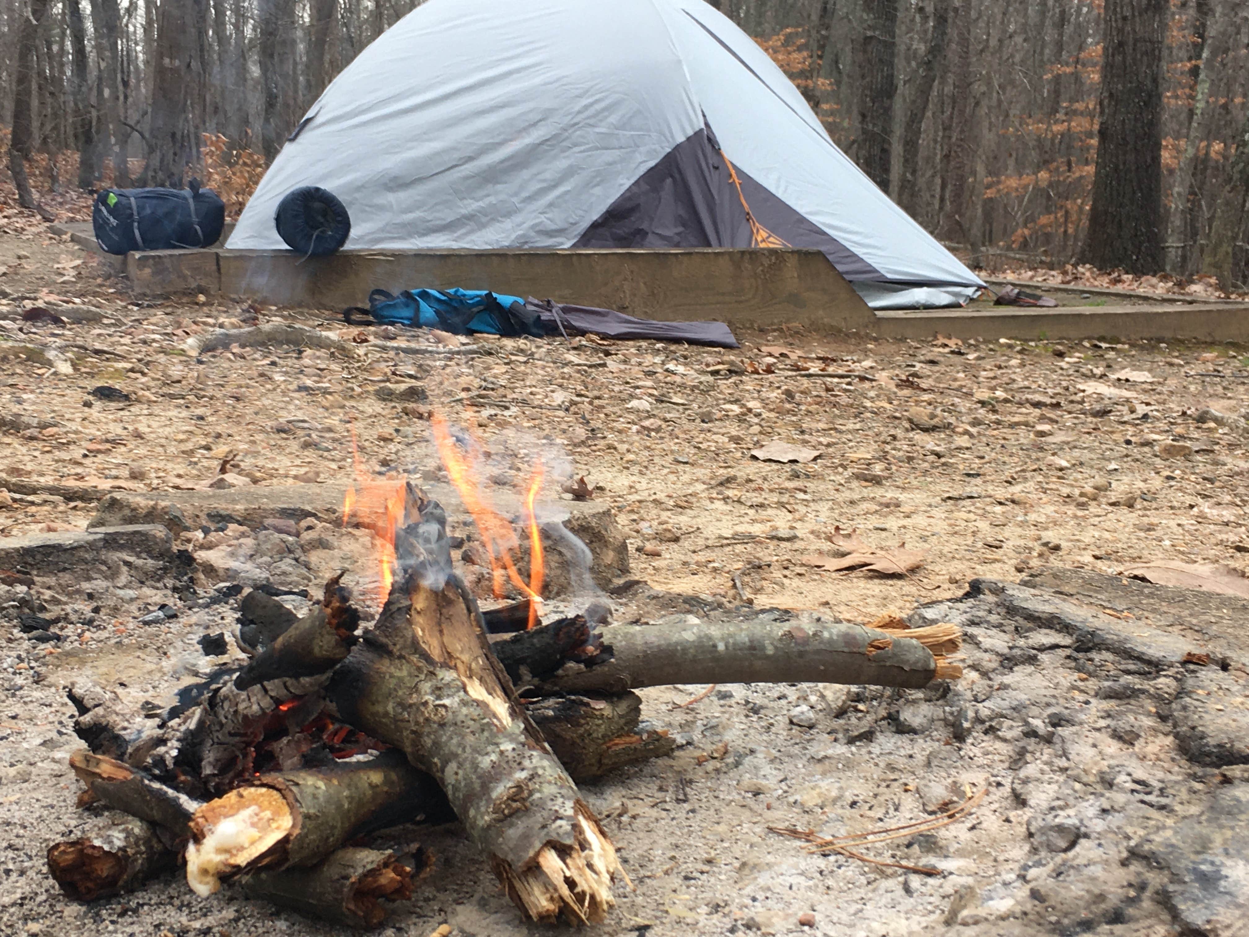 Camper submitted image from Crowders Mountain State Park Campground - 1