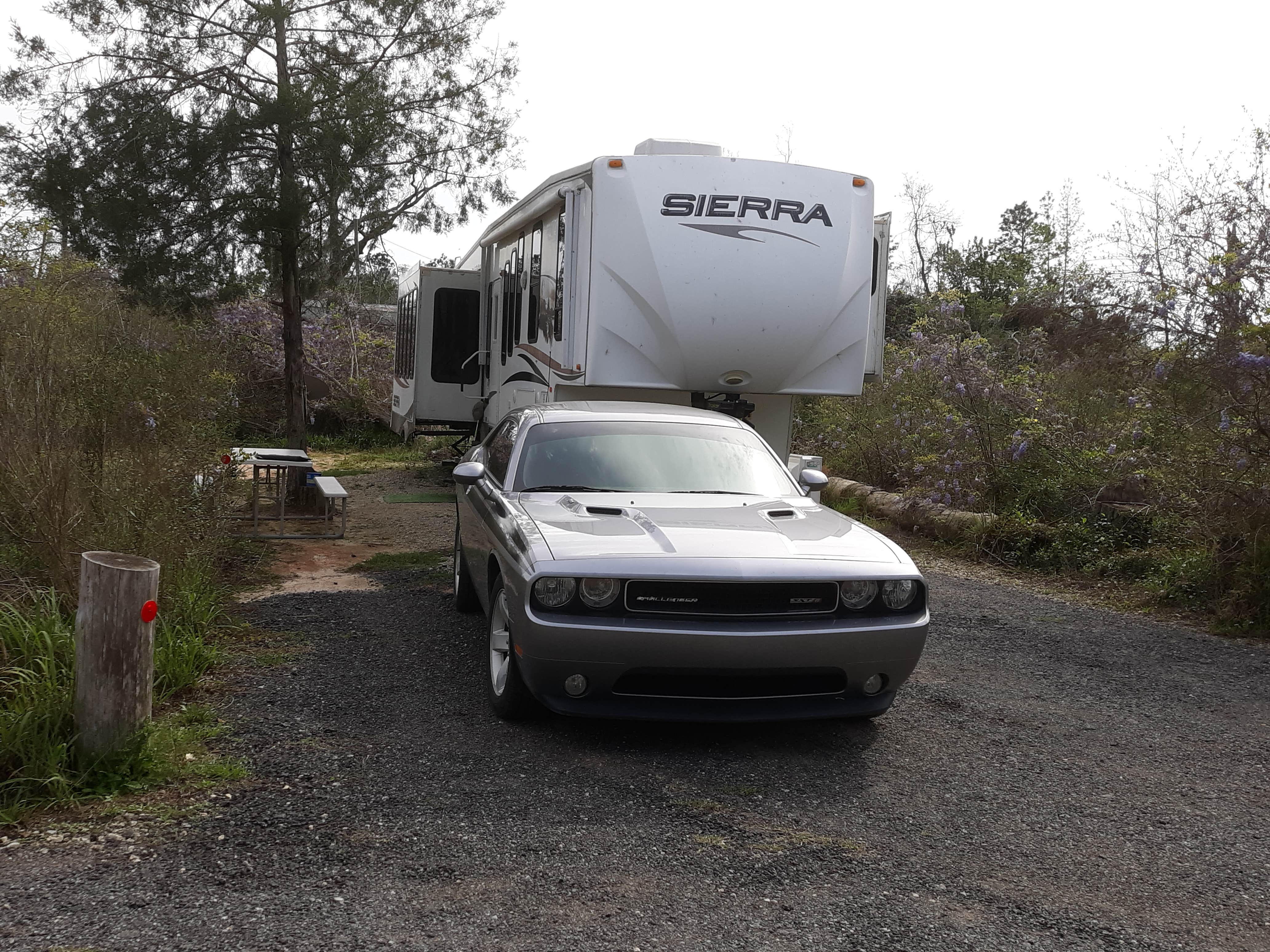 Hitchinpost Corral and Campground R.'s photo of rv camping at Hitchinpost RV Park and Campground near Paradise Acres, GA