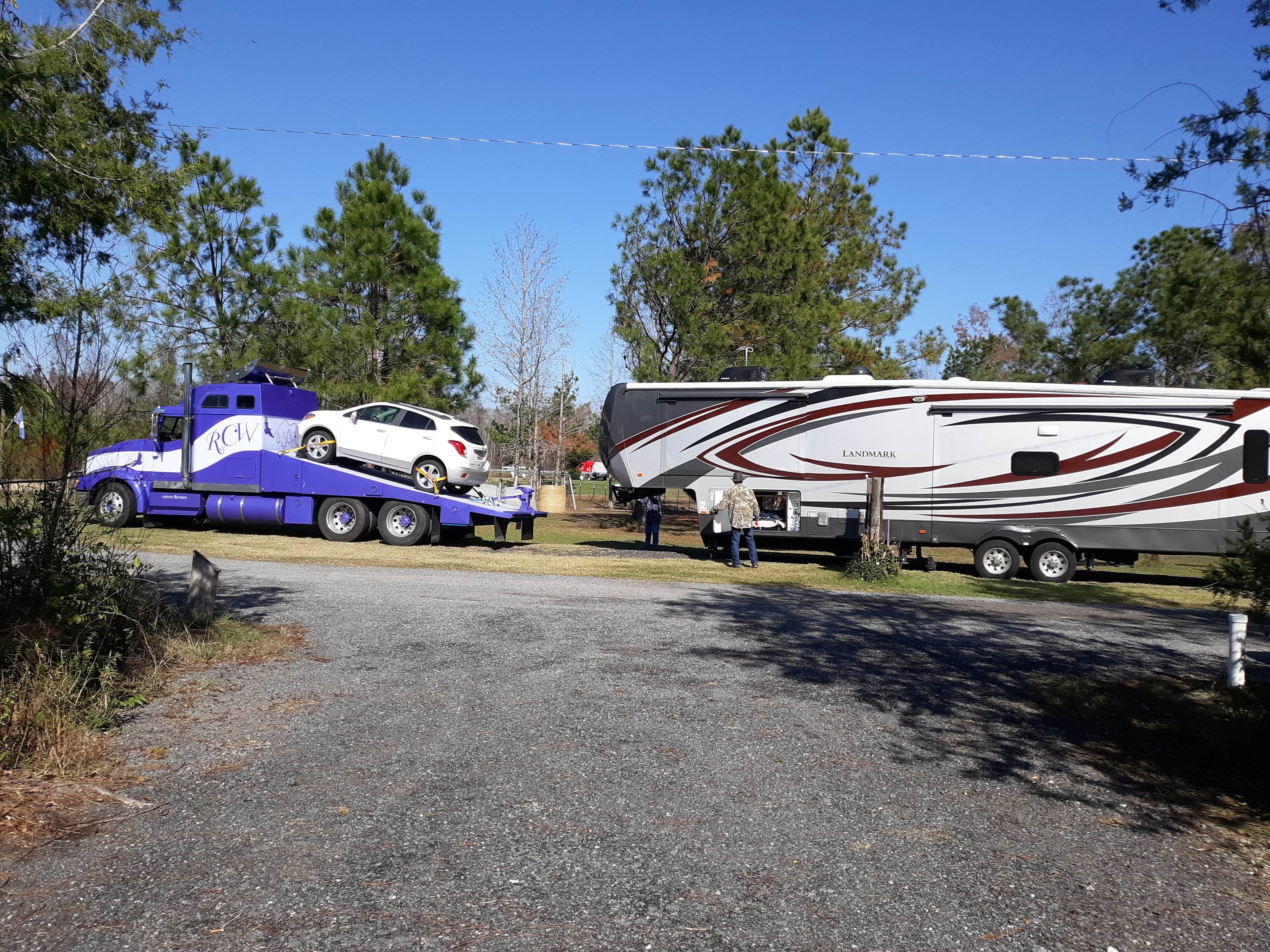 Hitchinpost Corral and Campground R.'s photo of rv camping at Hitchinpost RV Park and Campground near Youngstown, FL