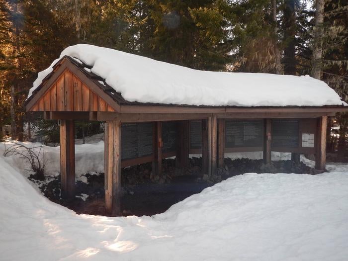 Camper submitted image from Fish Lake Remount Depot Cabins - 3