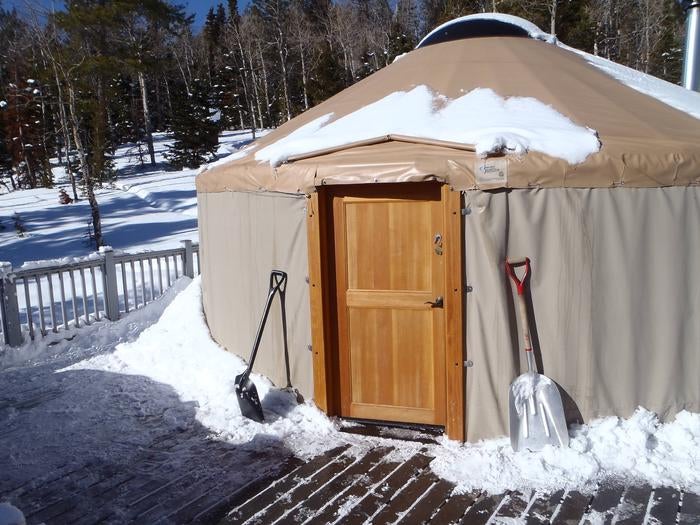 Camper submitted image from Grizzly Ridge Yurt - 5