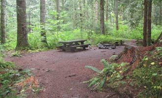 Camping near Cold Creek Campground: Tinkham Campground, Snoqualmie Pass, Washington