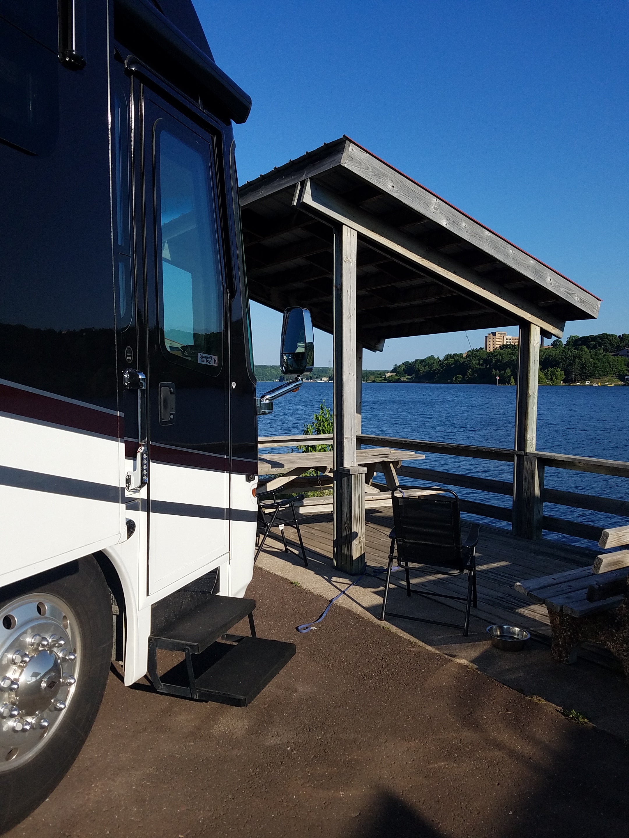 Camper submitted image from City of Houghton RV Park - 4