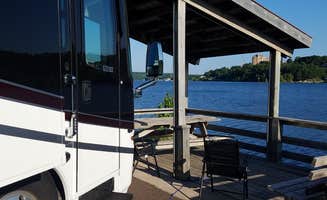 Nancy W.'s photo of rv camping at City of Houghton RV Park near Nisula, MI
