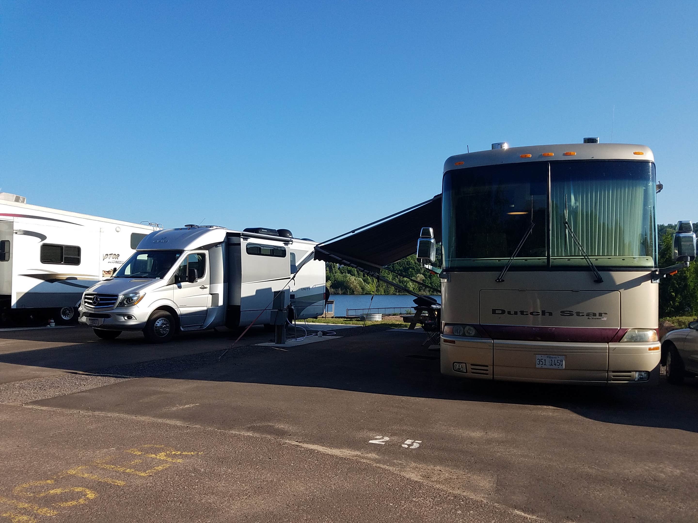 Nancy W.'s photo of rv camping at City of Houghton RV Park near Mohawk, MI