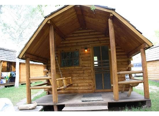 Shawna M.'s photo of a cabin at Jackson Hole/Snake River Park KOA near Auburn, WY
