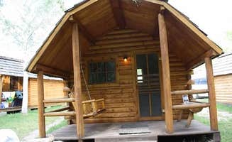 Shawna M.'s photo of a cabin at Jackson Hole/Snake River Park KOA near Moran, WY