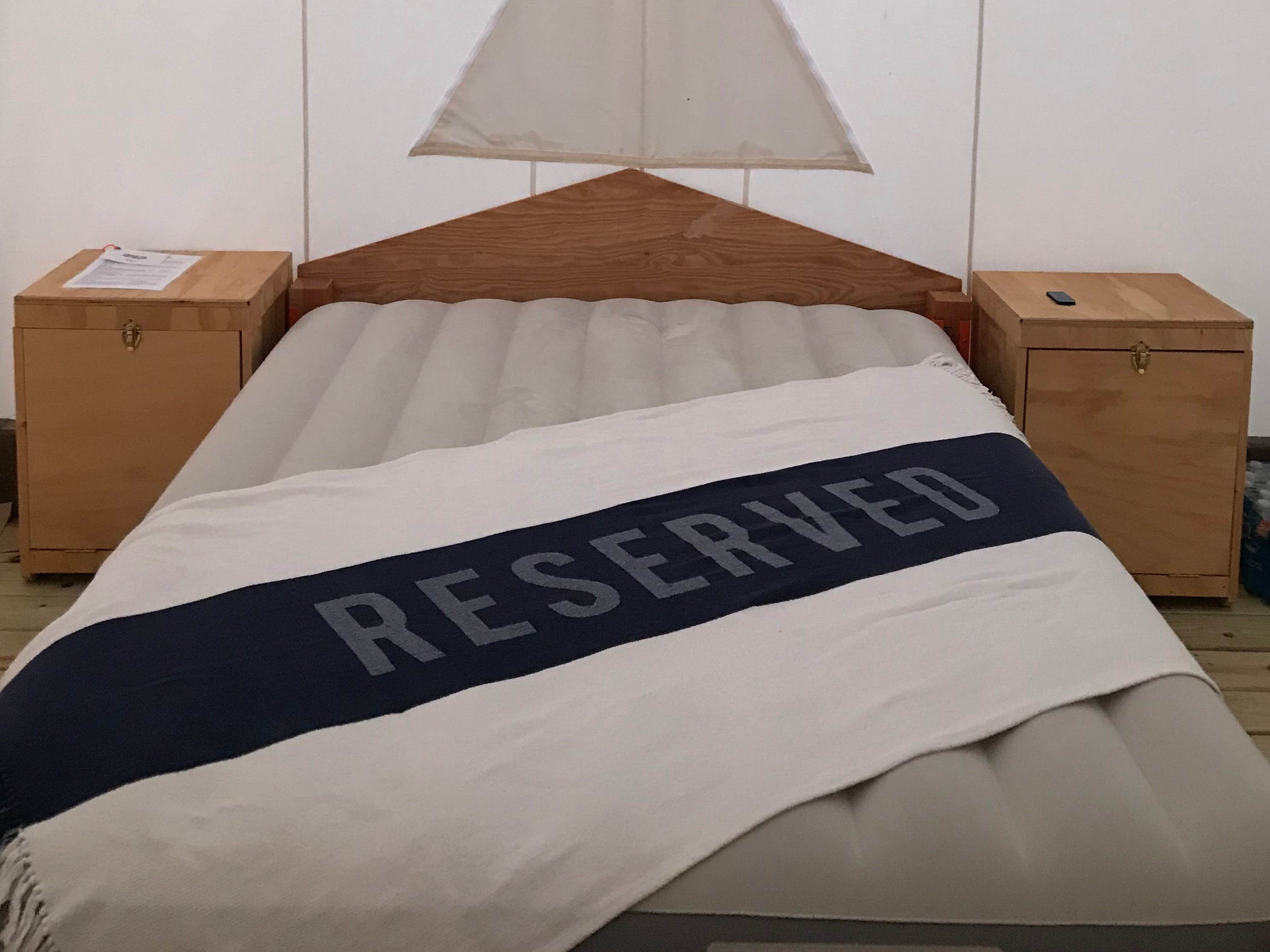 The Dyrt's photo of glamping accommodations at Belle Vue Pond and River Haven near Round Lake, NY