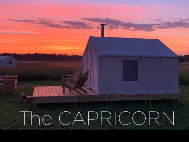 The Dyrt's photo of glamping accommodations at The Capricorn near Malone, WI