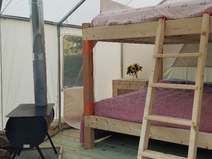 The Dyrt's photo of glamping accommodations at Featherfoot Farm near Milbridge, ME