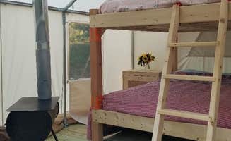 The Dyrt's photo of glamping accommodations at Featherfoot Farm near Beddington, ME