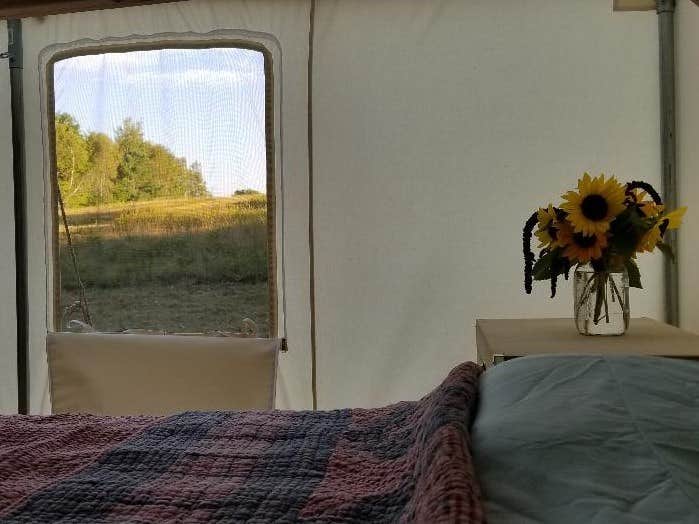 The Dyrt's photo of glamping accommodations at Featherfoot Farm near Otis, ME