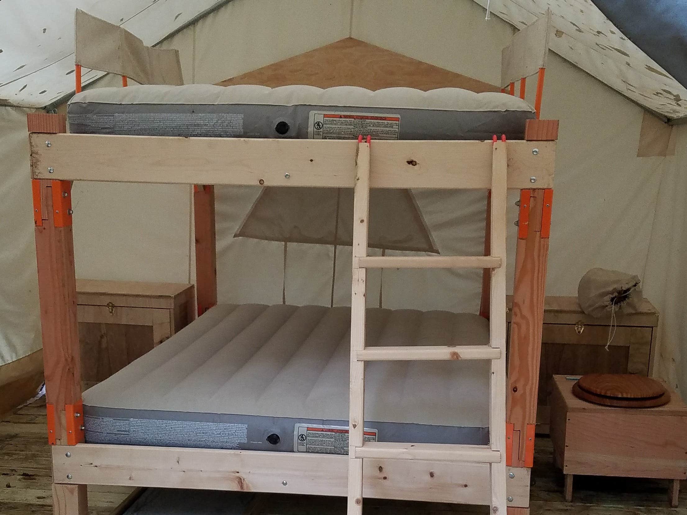 The Dyrt's photo of glamping accommodations at Peaceful by Pigeon Creek near Hatfield, PA