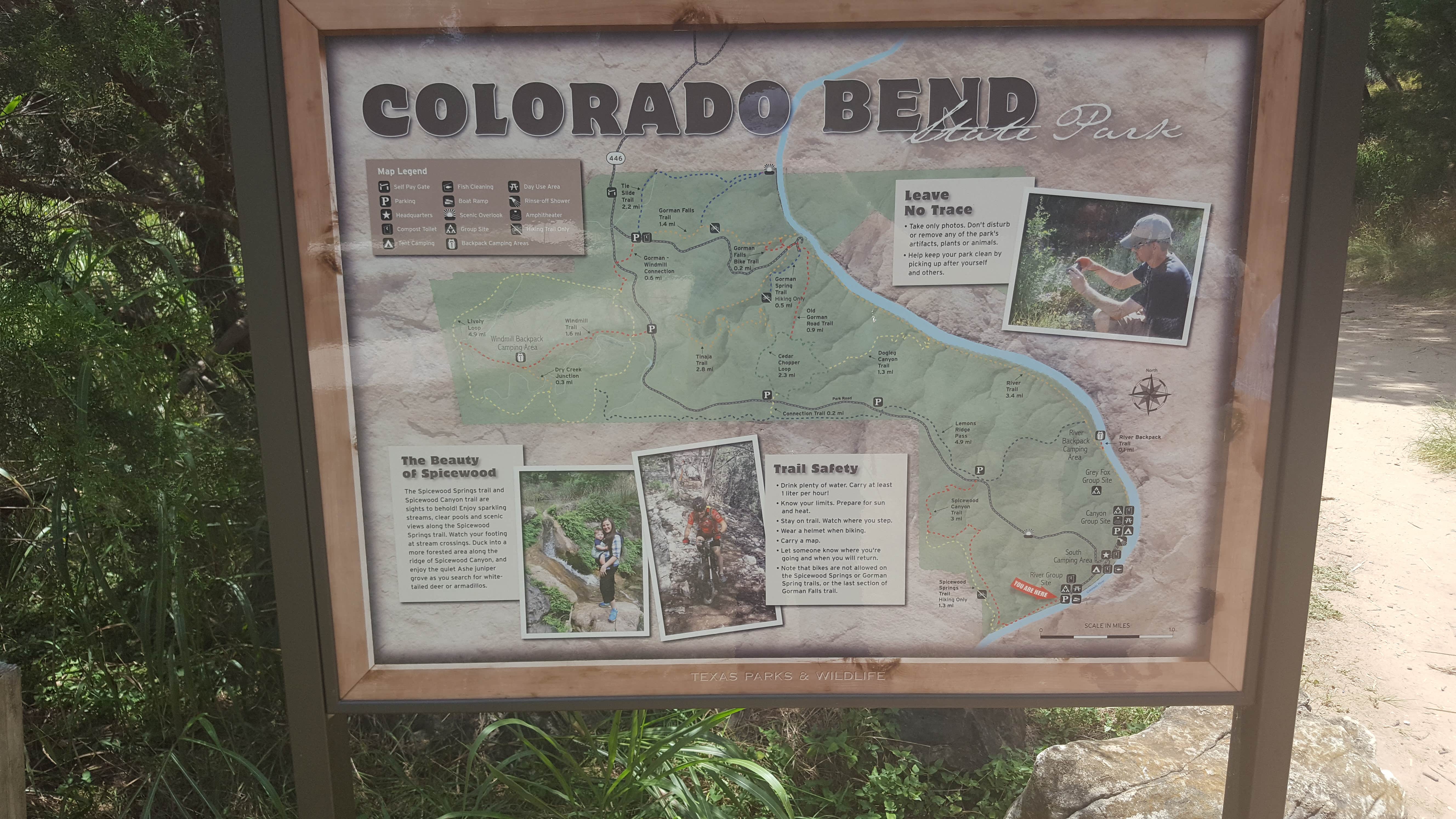 Camper submitted image from North Area — Colorado Bend State Park Campground - 4