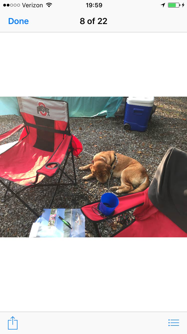 Camper-submitted photo at Crooked Run Campground — Prince Gallitzin State Park near South Fork, PA