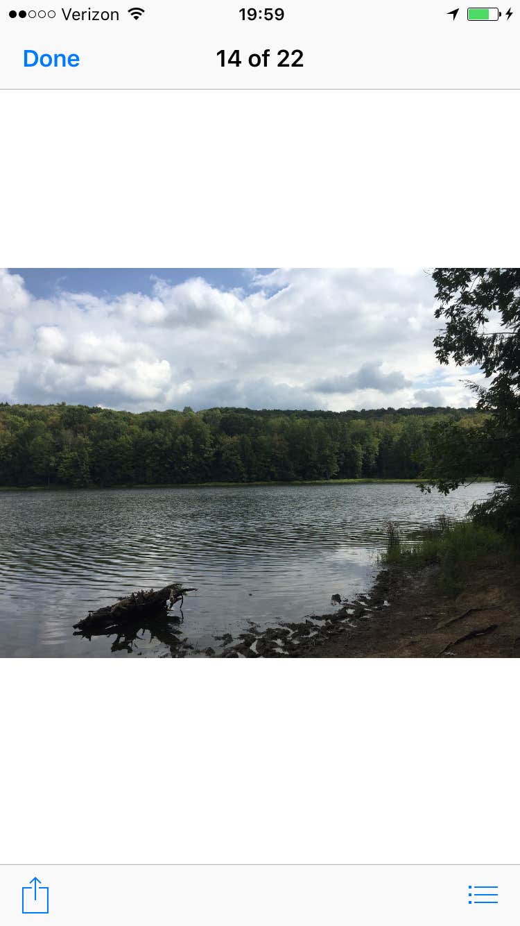 Camper-submitted photo at Crooked Run Campground — Prince Gallitzin State Park near South Fork, PA