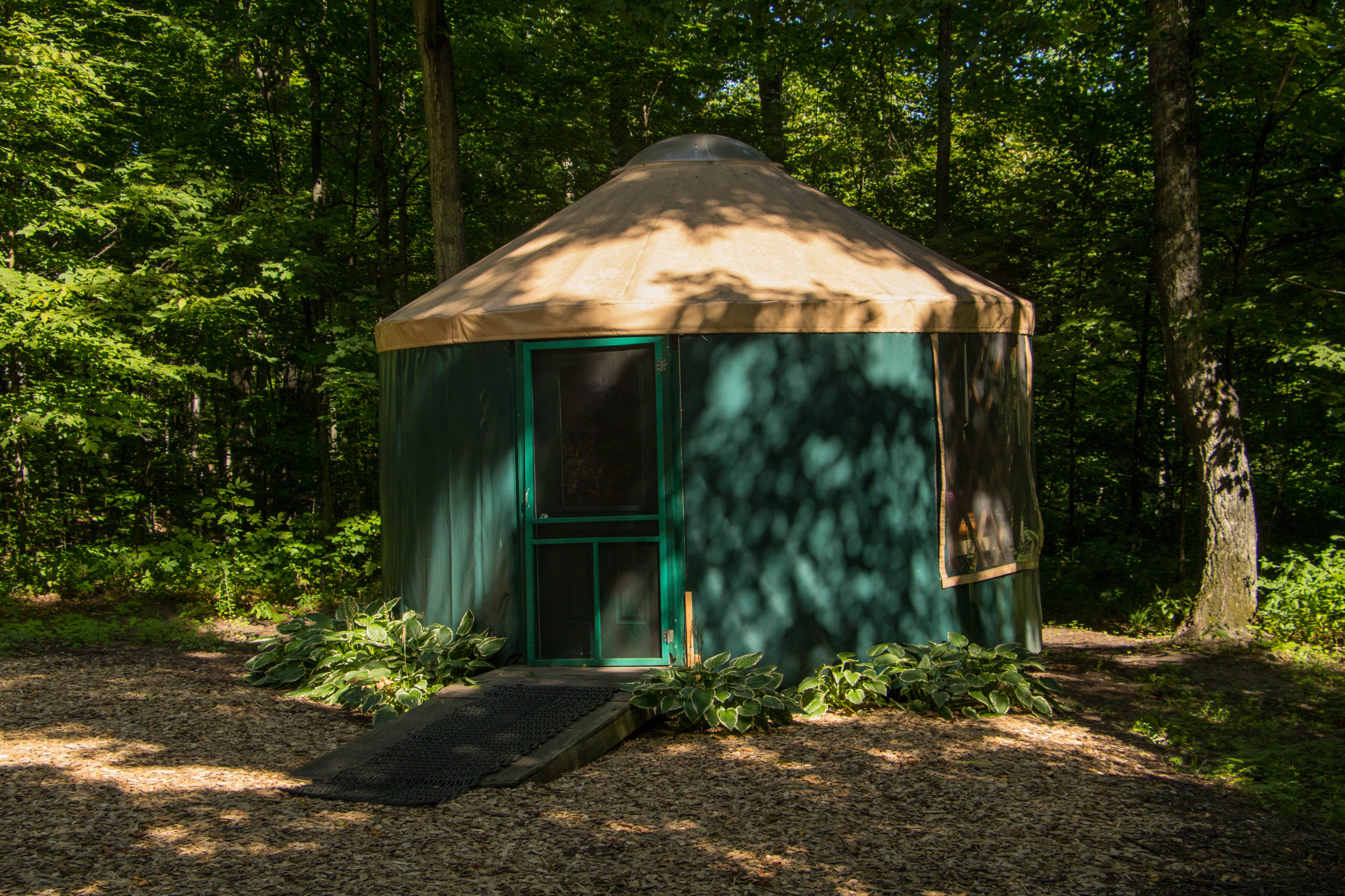 Shari  G.'s photo of a cabin at Wild Cherry RV Resort near Glen Arbor, MI