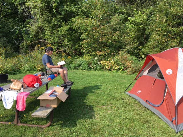 Camper submitted image from Yellow Medicine River Campground — Upper Sioux Agency State Park - 2