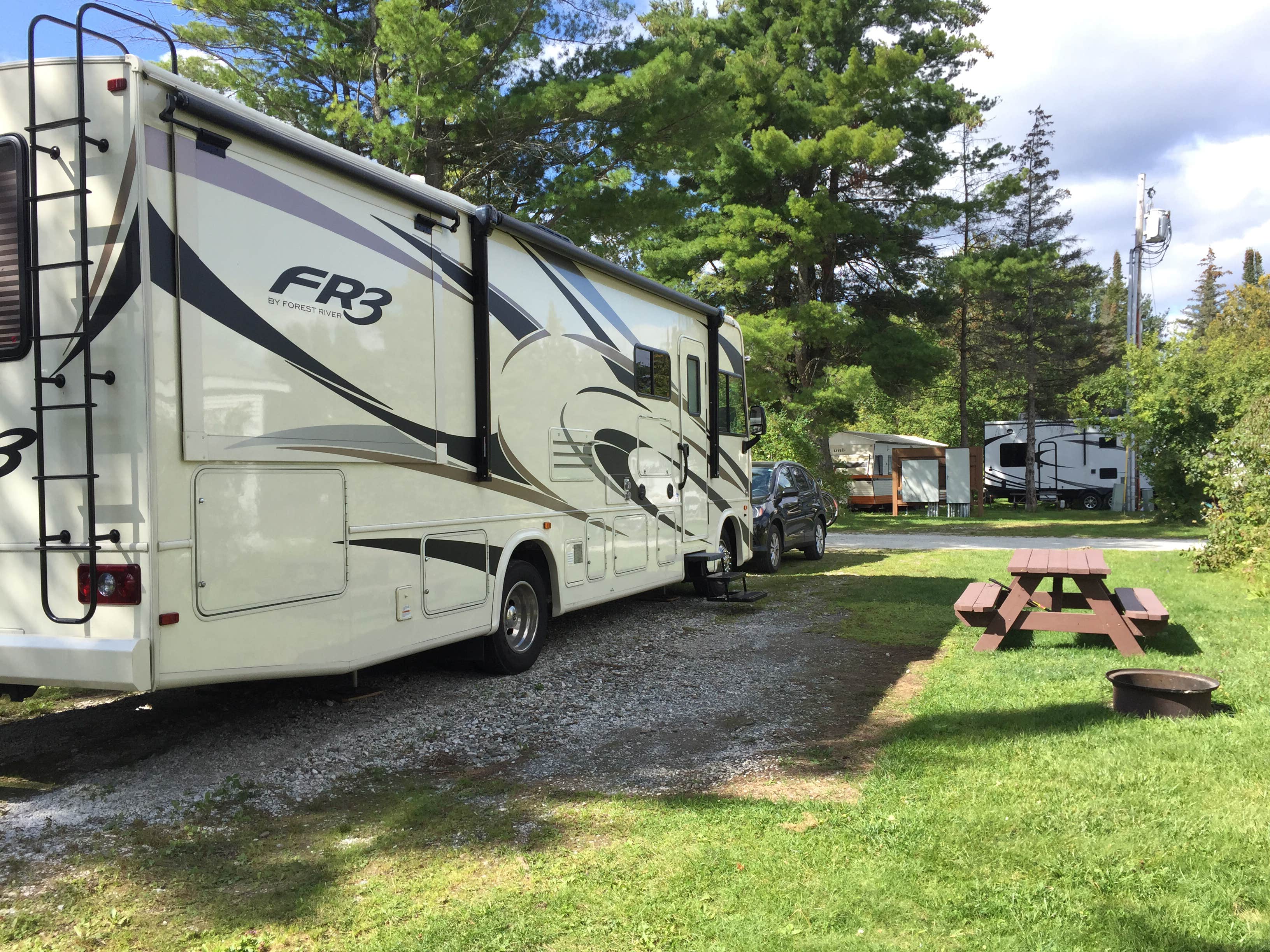Camper-submitted photo at Shelburne Camping Area near Waterbury Center, VT